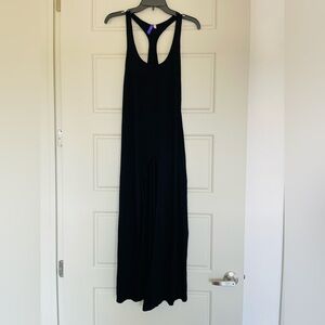Sexy casual date black date dress or pool coverup